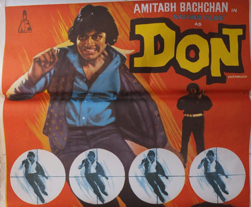 Theatrical poster of Don.