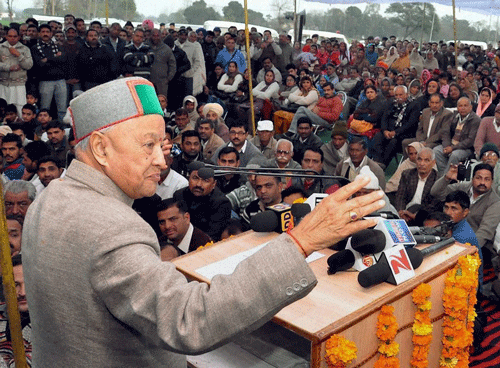 Under attack from BJP over alleged corruption, Himachal Pradesh Chief Minister Virbhadra Singh today asked state BJP leader Prem Kumar Dhumal to go to the Lokayukta to make whatever charges he wanted against him or anybody else, saying, ''We will face the consequences there.'' PTI File Photo
