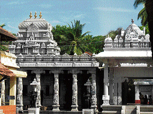 revered: The Mahakali Temple in Ambalpady. (Photo by author)