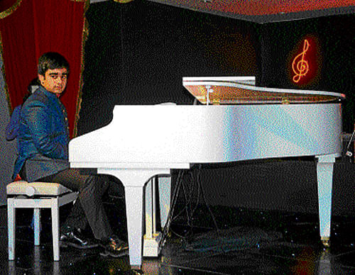 Abhay Goyle holds the record of being the Youngest Talent on Grand Piano. DHNS