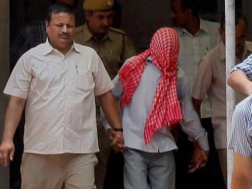 Two convicts in the Dec 16 gang rape case Thursday appeared before the Delhi High Court after it summoned them to put forward their submissions. PTI File Photo.