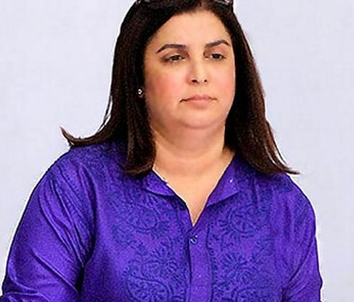 Filmmaker-choreographer Farah Khan, currently tied up with 'Happy New Year' shooting, turned 48 Thursday and she has been showered with love by friends including Abhishek Bachchan who said that he will 'dance my socks off for you today'. PTI File Photo
