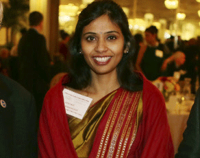 Senior Indian diplomat Devyani Khobragade was today indicted for visa fraud and making false statements by a grand jury which held that the charges against her will remain even as she headed back to India after being accorded full diplomatic immunity. AP File Photo.