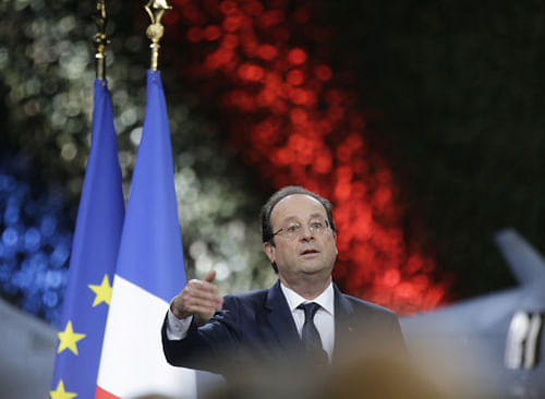 French magazine Closer reveals Hollande 'affair' with actress, Julie Gayet. Reuters file image