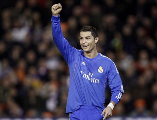 Cristiano Ronaldo. AP File Photo