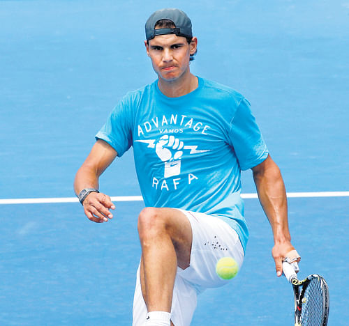 Rafael Nadal will look to extend his 2013 form to the first Grand Slam of the year in Melbourne. AP Photo