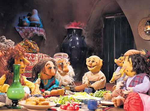 visual treat: A still from the Iranian film Gordale and Aunti Ghoul.