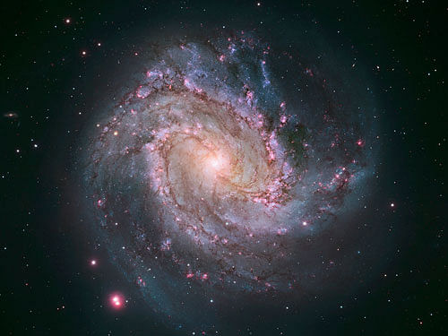 The barred spiral galaxy M83 is seen in a NASA Hubble Space Telescope. This telescope has focused its eyes on a dying star that is about to self destruct as a blazing supernova any day now.Reuters file image only for representation