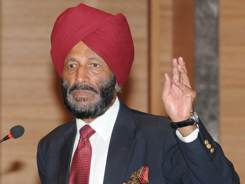 ''I don't hanker after awards. Everybody knows Milkha deserves more than a Padma Shri, but it is for others, including the federation, to nominate me to the government for higher awards,'' says Milkha. DH photo