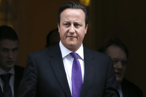 British Prime Minister David Cameron. AP photo