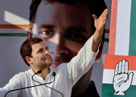 Ahead of the crucial AICC meeting, the Congress was under tremendous pressure from within the party to declare vice-president Rahul Gandhi its prime ministerial candidate. PTI File Photo