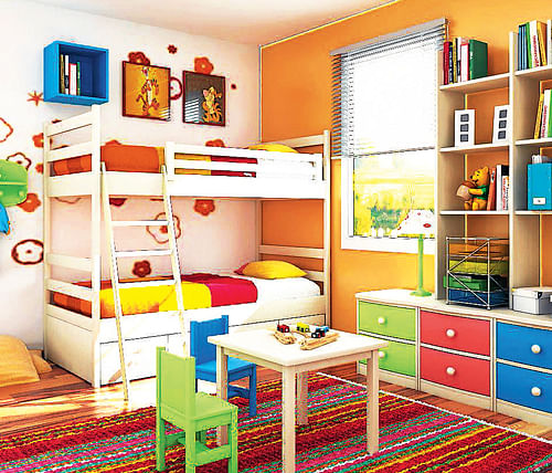 It's child's play An important part of any home is a room for kids. DHNS