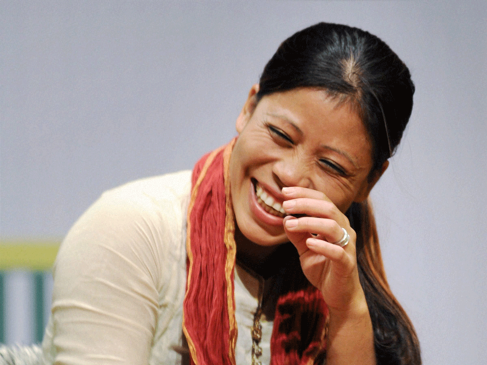 Olympic medal-winning boxer M.C. Mary Kom Thursday said she had also faced a sex attack when she was 18, but managed to overpower the assaulter. PTI File Photo.