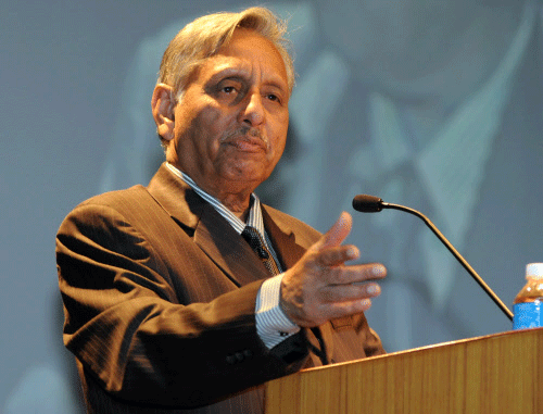 Congress leader Manishankar Aiyar. DH photo