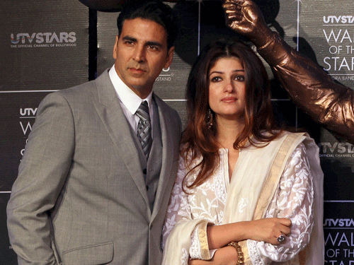 Bollywood star Akshay Kumar feels that his actress wife Twinkle is far from being diplomatic as she is not afraid of speaking the truth. AP file photo