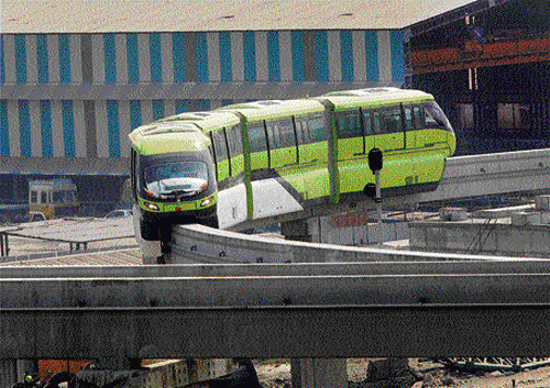 In September last year, a Malaysia-based company had shown interest in taking up the monorail project, but no decision was taken at that time. dh photo