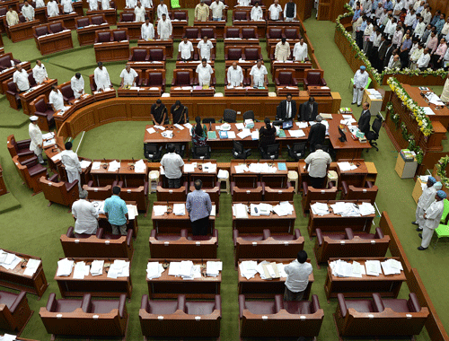 Declaring its commitment to provide a 'clean, efficient and transparent' administration, the Congress government in Karnataka today said it was taking action to 'adopt' the Centre's Lokpal Act that provides for formation of an anti-graft ombudsman. DH File Photo