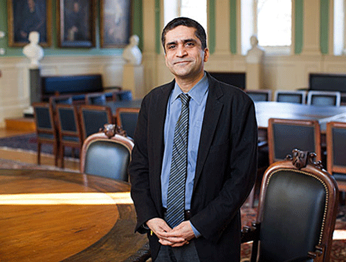 Harvard Professor Rakesh Khurana, who was praised as a scholar and teacher with deep experience working with undergraduates and a strong commitment to the College, was named dean of Harvard College today by FAS Dean Michael D. Smith. Photo sourced from Harvard's official website