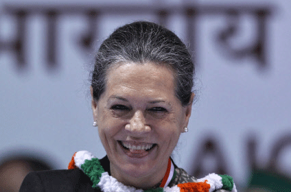 Congress party chief Sonia Gandhi. Reuters