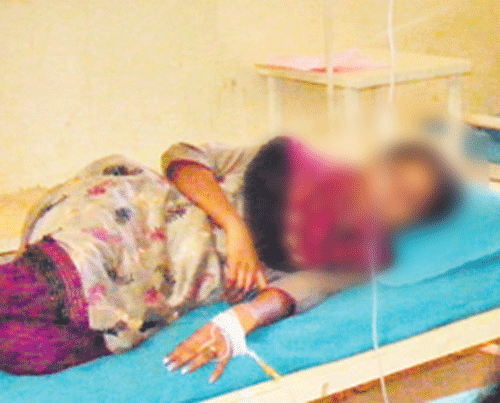The condition of the 20-year-old woman who was allegedly raped by more than a dozen men following orders of a kangaroo court in West Bengal is stable, an official of the hospital where she is admitted said Friday. DH file photo for representation only