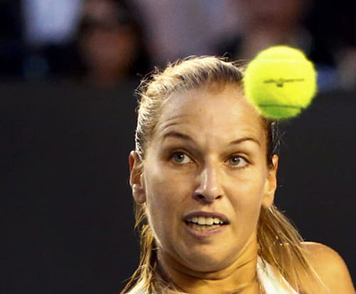 Slovakia's Dominika Cibulkova is confident she can win a Grand Slam title one day as her run to the Australian Open final showed she can adapt her game to all surfaces. Reuters Photo