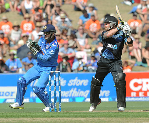 A dejected India captain Mahendra Singh Dhoni today held the poor performance of his pacers responsible for the visitors' humiliating 0-3 ODI series loss against New Zealand. AP