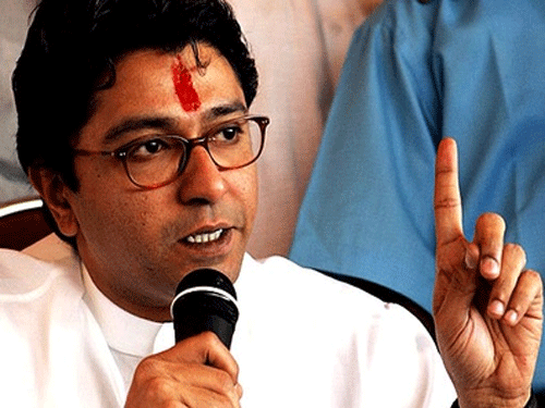 MNS chief Raj Thackeray was today booked for allegedly inciting violence and engendering public peace, after his party workers vandalised toll booths in the state, police said here. PTI file photo
