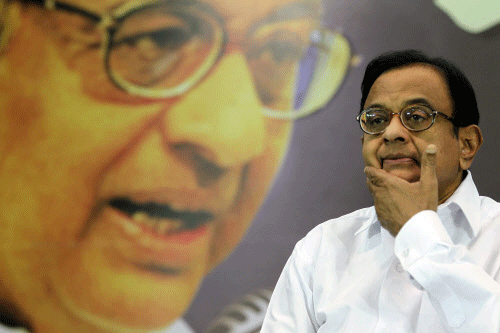Rupee has recovered smartly to about right level, says Chidambaram. PTI file image