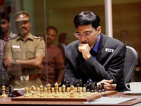Five-time world champion Viswanathan Anand won two, lost two and drew one for a joint third place finish at the blitz tournament of Zurich Chess Classic that concluded here today. PTI File Photo
