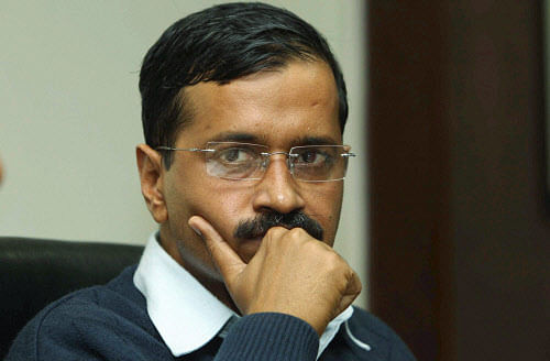 Discoms trying to blackmail govt, says Kejriwal. PTI file image