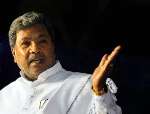 Karnataka Chief Minister Siddaramiah DH Photo