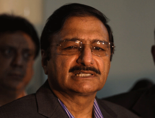 Chairman of the Pakistan Cricket Board (PCB) Zaka Ashraf. AP photo