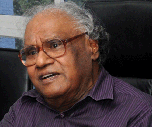 CNR Rao gets rousing welcome. DH file image