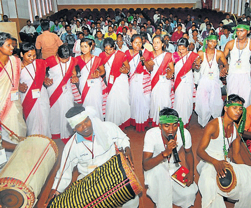 Tribals from North spread their culture