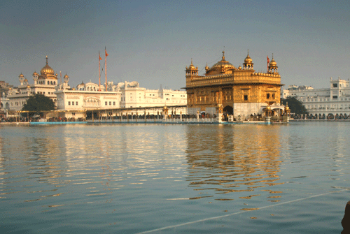 The Golden Temple in Amritsar, Sikhs' holiest shrine. AP photo