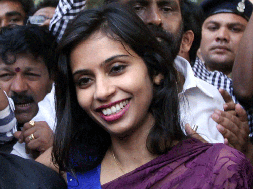 Indian diplomat Devyani Khobragade has sought dismissal of the visa fraud case against her on the ground that the indictment was filed in a court here a day after the US accorded her full diplomatic immunity and the country did not have criminal jurisdiction over her. PTI photo