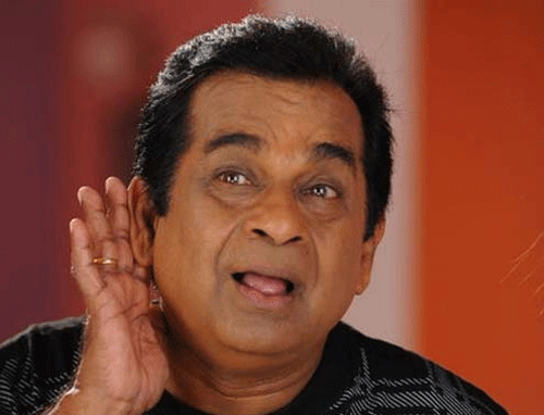 Telugu comedian Brahmanandam was mobbed by thousands of fans recently when he came here for the idol installation at Pathur Veerabrahmendra Swamy Temple. He left the venue soon after unveiling the idols. TV grab