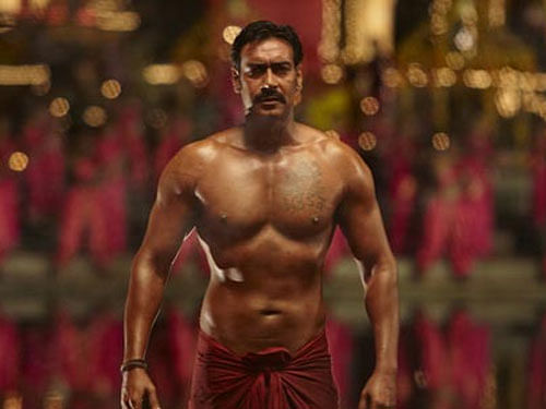 Actor Ajay Devgn wishes to work on his body for 'Singham 2'.