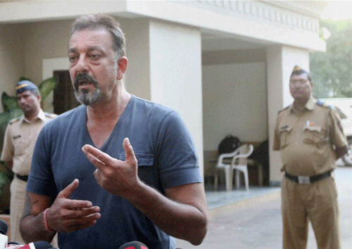 Bollywood actor Sanjay Dutt has sought a second extension of his parole to be with his wife Manyata. PTI Image