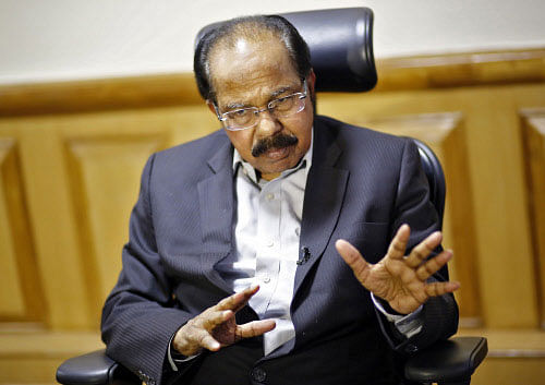 Petroleum Minister M Veerappa Moily aid that fixing of the prices of petroleum products was done as per expert advice. Reuters Image