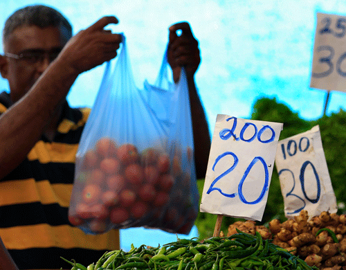 Wholesale inflation eased to a seven-month low of 5.05 per cent in January, on decline in the rate of price rise in food articles, mainly vegetables. Reuters file photo