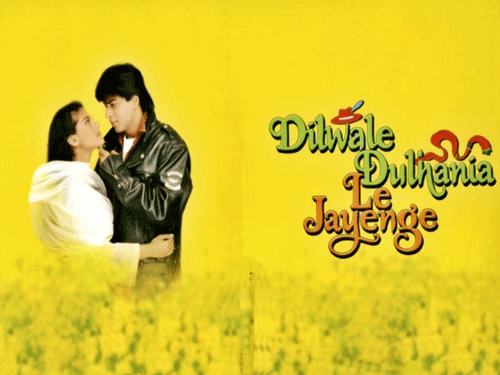 On the occasion of Valentine's Day Friday, a range of Bollywood celebrities picked their favourite romantic movies and songs from the Hindi film industry as well as from abroad. The 1995 romance drama ''Dilwale Dulhania Le Jayenge'' seems to take away the lion's share. Theatrical Poster
