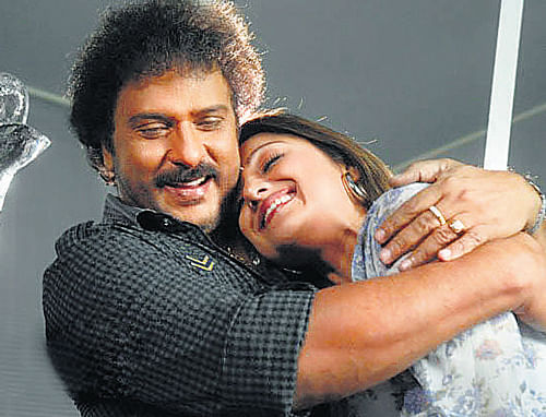 Ravichandran and Priyanka in Krazy Star.
