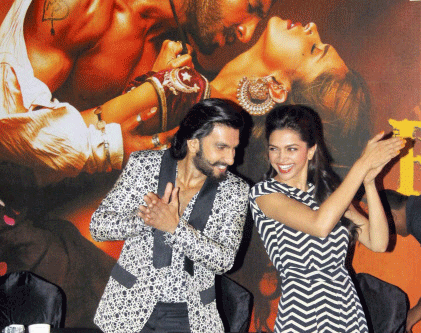 On-screen chemistry depends on your co-stars, says Deepika. PTI file image