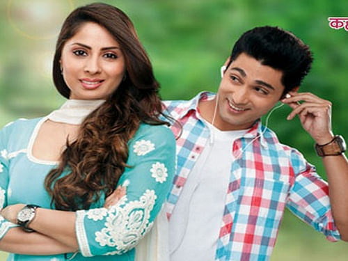 Ruslaan Mumtaz could feel the pressure of the unearthly working hours of the Indian television industry when he had to rush from an overnight shoot of TV show 'Kehta Hai Dil Jee Le Zara' to his own wedding Feb 14. Image Courtesy: Publicity Poster Kehta Hai Dil Jee Le Zara