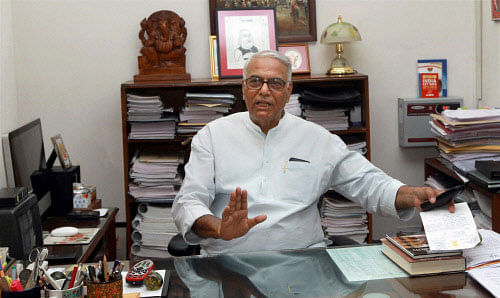 The Yashwant Sinha-headed Standing Committee on Finance has opposed the proposal to give CCI chief search and seizure powers.PTI photo