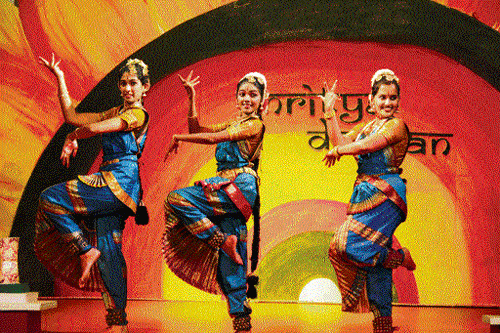 graceful: A performance held as part of 'NrityaDarpan'.