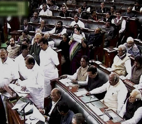 Lok Sabha today passed the Interim Budget for the financial year 2014-15 without much discussion. Finance Minister P Chidambaram introduced the Appropriation Bill and the Finance Bill amid din in the House by a voice vote. PTI Photo