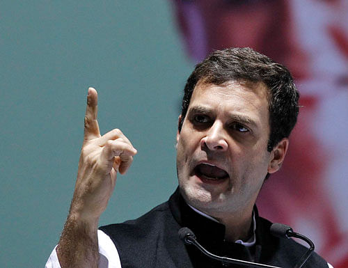 Congress leader Rahul Gandhi opposed the Tamil Nadu Government's decision to release all convicts in the Rajiv Gandhi assassination case on Wednesday. Reuters File Photo