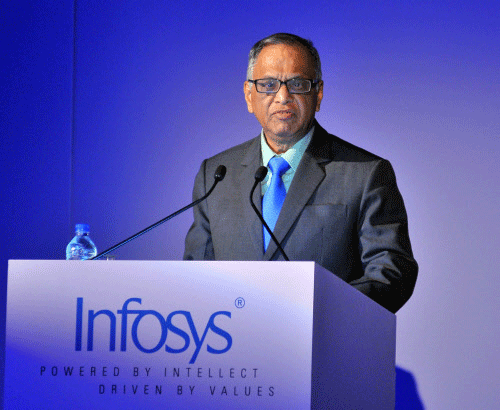 Software services giant Infosys, which employs 1.5 lakh people, may hand over pink slips to those who 'did not add value' despite 'high salaries' as it looks to cut costs and increase operational efficiency. DH File Photo
